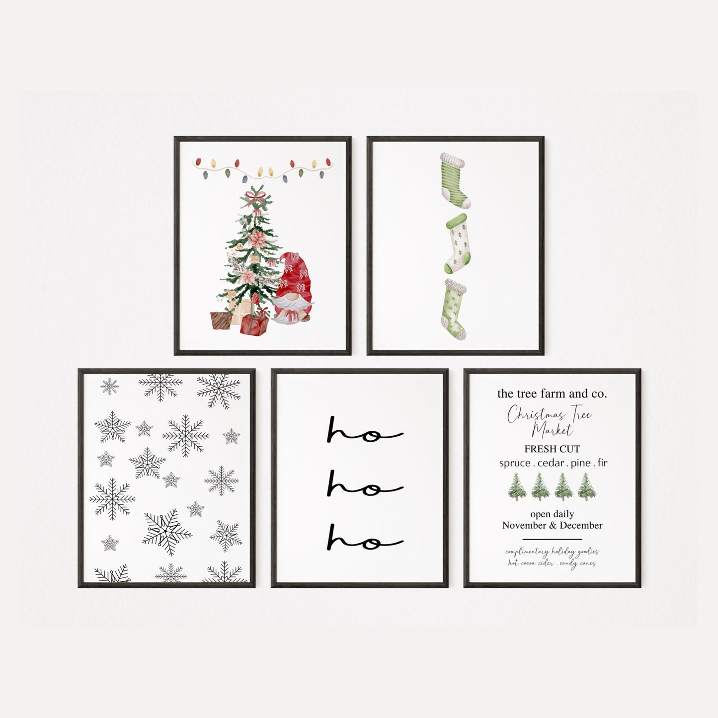 Cozy christmas gallery, 20 set gallery, xmas decor, xmas printable, cozy christmas decor, xmas gallery set, holy night print, nativity scene